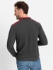 WITT WEIDEN Sweatshirt in graphit-meliert