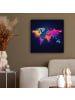 MuchoWow Leinwand Bilder Multicolor