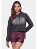 myMo ROCKS Women Hoodie in Light Grey Stone Wash