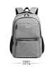 COFI 1453 Rucksack Reisetasche  mit 4 Fächer in Grau