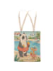 Mr. & Mrs. Panda Shopper-Tasche Panda Schwimmbad Pommes Design o... in Weiß