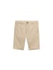 Tom Tailor Short in beige triangle print