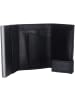 SecWal Kartenetui RFID Leder 9 cm in schwarz
