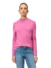 Zero  Feinstrickpullover mit hohem Kragen in Raspberry Velvet