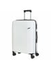 Check.In Orlando - 4-Rollen-Trolley 67 cm (gelb) in weiß