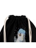 Mr. & Mrs. Panda gym tasche Pinguin Duschen mit Spruch in Schwarz