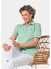 GOLDNER Kurzgröße:  Stretchbequemes Poloshirt in mintgrün