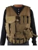 Normani Outdoor Sports USMC-Einsatzweste mit Lochkoppel Value Def-V in Coyote
