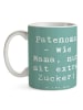 Mr. & Mrs. Panda Tasse Spruch Patenoma Liebe mit Spruch in Meeresbrise
