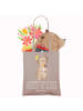 Mr. & Mrs. Panda Tote Bag Bär Kommunion  mit Spruch in Braun Pastell