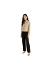 JACQUELINE de YONG Beige Polyester Lederjacke