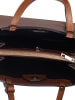 Gave Lux Handbag in DARK COGNAC