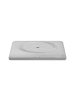 Beliani Deckenleuchten TIVORA in Silber - (W) 30 x (H) 3 x (L) 30 cm