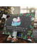 Mr. & Mrs. Panda Tee Adventskalender Einhorn Verliebt mit Spruch in Kreidetafel