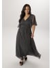 Aniston PLUS Chiffonkleid in schwarz-weiß