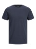 JACK & JONES PLUS T-shirt in Navy Blazer