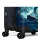NoBoringSuitCases Suitcase, Koffer, Reisekoffer T-Rex blau