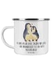 Mr. & Mrs. Panda Camping Tasse 40. Hochzeitstag Rubinhochzeit mi... in Weiß