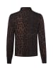 Marie Lund Bluse in camel schwarz