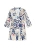 IZIA Women Dress in Offwhite Blue
