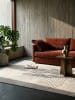 KADIMA DESIGN Teppich Outdoor Geometrisch pflegeleicht Balkon Terrasse Outdoor in Creme