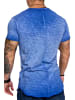 Amaci&Sons Oversize T-Shirt mit Rundhalsausschnitt TIJUANA in Blau