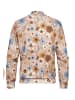 Cloud5ive Cloud5ive Blouson with All-Over Flower Print in beige
