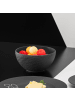 Villeroy & Boch 4er Set Müslischalen Manufacture Rock - Mickey Mouse in ø 14 cm in schwarz