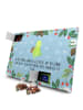 Mr. & Mrs. Panda Adventskalender Schildkröte Pfeifen mit Spruch in Eisblau