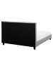 Beliani Doppelbett LA ROCHELLE in Grau - (W) 170 x (H) 108 x (L) 218 cm
