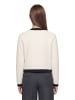 Betty Barclay Grobstrickjacke mit Knopfleiste in Patch Beige/Black