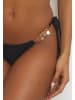 Moda Minx Bikini Hose Valentina Coin Tie Side in Schwarz