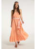 IZIA Damen Maxikleid in Orange