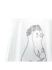 Mr. & Mrs. Panda Kerzenhalter Glas Pinguin Blumen ohne Spruch in Transparent
