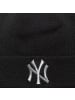 NEW ERA New Era Metallic Beanie New York Yankees Hat in Schwarz