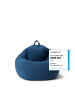 Lumaland Sitzsack Comfort 120l dunkelblau  Blau
