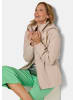 GOLDNER Kurzgröße:  Freizeitjacke mit Kapuze in beige