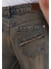 OXXO Röhrenhose RODEO BROWN DENIM