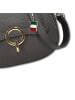 Florence Florence Umhängetasche Leder schwarz ca. 23cm