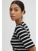 b.young Gestreiftes Halbarm T-Shirt BYPAMILA in Schwarz