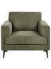 Beliani Sessel LOUSTO in Grün/Schwarz - (W) 102 x (H) 85 x (L) 65 cm