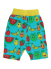 Småfolk Shorts Fruit in Blue Atoll