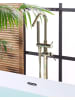 Beliani Wannenarmaturen VICTORIA in Gold - (W) 21 x (H) 115 x (L) 21 cm