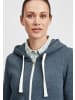 Oxmo Kapuzensweatjacke OXOlinda in Blau