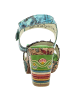 LAURA VITA Riemchensandalette in bunt