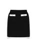 faina Women Skirt in black white