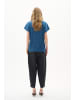 InWear Kurzarm-Bluse RinnaIW Lockere Passform in Ensign Blue