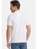 Redmond Poloshirt Basic in Türkis / weiß