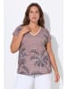 Ulla Popken Shirt in dunkelbraun