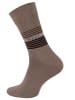 Cotton Prime® 10 Paar Baumwollsocken in Brauntöne